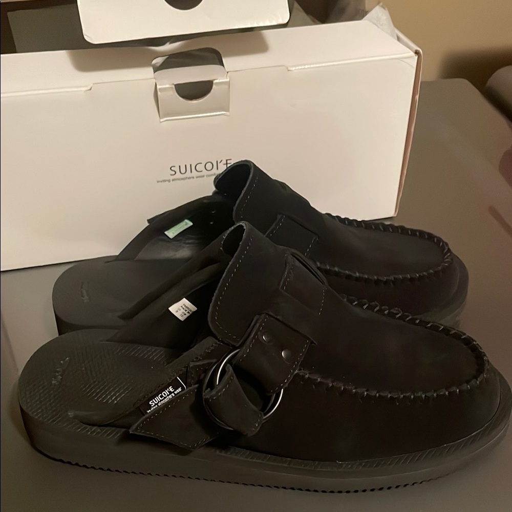 Suicoke Men's Black Sandals